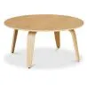 Okrągły drewniany stolik kawowy - Ply image 7