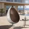 Fotel Egg Design - Aviator Style - Tapicerowany w Leatherette - Eny image 7