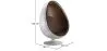Fotel Egg Design - Aviator Style - Tapicerowany w Leatherette - Eny image 7