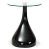 Okrągły stolik kawowy - design - szkło - Lawa Bistro image 7