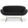 Sofa rozkładana 2 osobowa - Tapicerka tkaninowa - Svin image 7