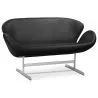 Sofa zakrzywiona - Tapicerowana w skórze - 2 miejsca - Svin image 7