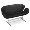 Sofa zakrzywiona - Tapicerowana w skórze - 2 miejsca - Svin image 7