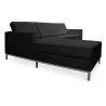 Designerska sofa z kanapą - tapicerowana w skórze - Nova image 7