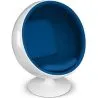 Fotel z podłokietnikami - Ball Design - Tapicerowany w tkaninie - Batton image 7