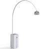 Lampa podłogowa z marmurową podstawą - Lampa do salonu - Bow image 7