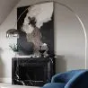 Lampa podłogowa z marmurową podstawą - Lampa do salonu - Bouw image 7