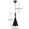 Lampa sufitowa - Lampa wisząca - Wzór przemysłowy - Obszerny image 7
