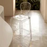 Stołek barowy z oparciem - Transparent Design - 75cm - Victoria Queen image 7