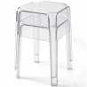 Taboret Niski Przezroczysty - 47cm - Victoria Queen image 7