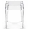 Taboret Niski Przezroczysty - 47cm - Victoria Queen image 7