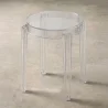 Taboret Niski Przezroczysty - 47cm - Arthur image 7