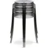 Stołek barowy Design Transparent - 47cm - Victoria Queen image 7