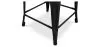 Stołek barowy w stylu industrialnym - matowa stal - 60cm - Stylix image 7