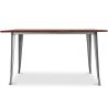 Stół prostokątny - Industrial - Industrial Design - Wood - Tawny image 7