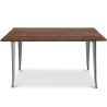 Stół prostokątny - Industrial - Industrial Design - Wood - Tawny image 7