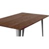 Stół prostokątny - Industrial - Industrial Design - Wood - Tawny image 7