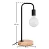 Lampa Stołowa - Lampka Biurkowa w Skandynawskim Stylu - Bruno image 7