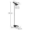 Lampa podłogowa - Lampa Flexo do salonu - Nalan image 7