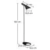 Lampa podłogowa - Lampa Flexo do salonu - Nalan image 7