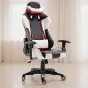 Krzesło biurowe z podłokietnikami - Krzesło do biurka z kółkami - Gamer - Guy image 7