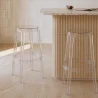 Przezroczysty Design Taboret - 75cm - Arthur image 7
