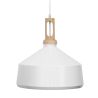 Lampa sufitowa - lampa wisząca - drewno i metal - Wind image 7
