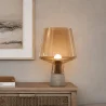 Lampa Stołowa - Lampka do Salonu w Stylu Designu - Silas image 7