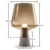 Lampa Stołowa - Lampka do Salonu w Stylu Designu - Silas image 7