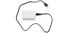 Przenośna ładowarka USB z lampką - Vina image 7