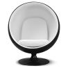 Fotel Ball Design - Tapicerowany w skórze - Baller image 7