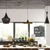Zestaw 3 lamp sufitowych - Lampa wisząca - Wzór przemysłowy - Obszerny image 7