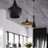 Zestaw 3 lamp sufitowych - Lampa wisząca - Wzór przemysłowy - Obszerny image 7