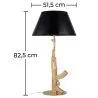 Lampa stołowa - Pistoletowa lampa designerska - duża - Beretta image 7
