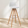 Stołek barowy - Skandynawski Design - Muriel image 7