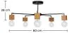 Lampa sufitowa w stylu skandynawskim - Bellou image 7