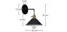 Lampa ścienna - Vintage Design - Curie image 7