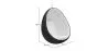 Fotel wiszący - Egg Design - tapicerowany tkaniną - Eny image 7