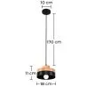 Lampa sufitowa - Kinkiet w stylu skandynawskim - Eigil image 7
