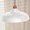 Lampa sufitowa w stylu designerskim - Lampa wisząca metalowa - Enar image 7