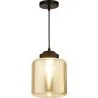 Lampa sufitowa z kryształem - Lampa wisząca w stylu vintage - Mikelo image 7