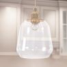 Lampa sufitowa z kryształu - lampa wisząca - Alessia image 7