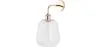 Lampa ścienna - szklany klosz - Alessia image 7