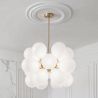 Lampa sufitowa z kulkami z kryształu - lampa wisząca - Jacobella image 7