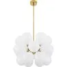 Lampa sufitowa z kulkami z kryształu - lampa wisząca - Jacobella image 7