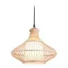 Lampa sufitowa z bambusa - lampa wisząca w stylu boho Bali - Amara image 7