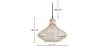 Lampa sufitowa z bambusa - lampa wisząca w stylu boho Bali - Amara image 7