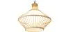 Lampa sufitowa z bambusa - lampa wisząca w stylu boho Bali - Amara image 7