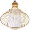 Lampa sufitowa z bambusa - lampa wisząca w stylu boho Bali - Amara image 7