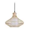 Lampa sufitowa z bambusa - lampa wisząca w stylu boho Bali - Amara image 7